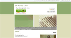 Desktop Screenshot of drcherylgross.com